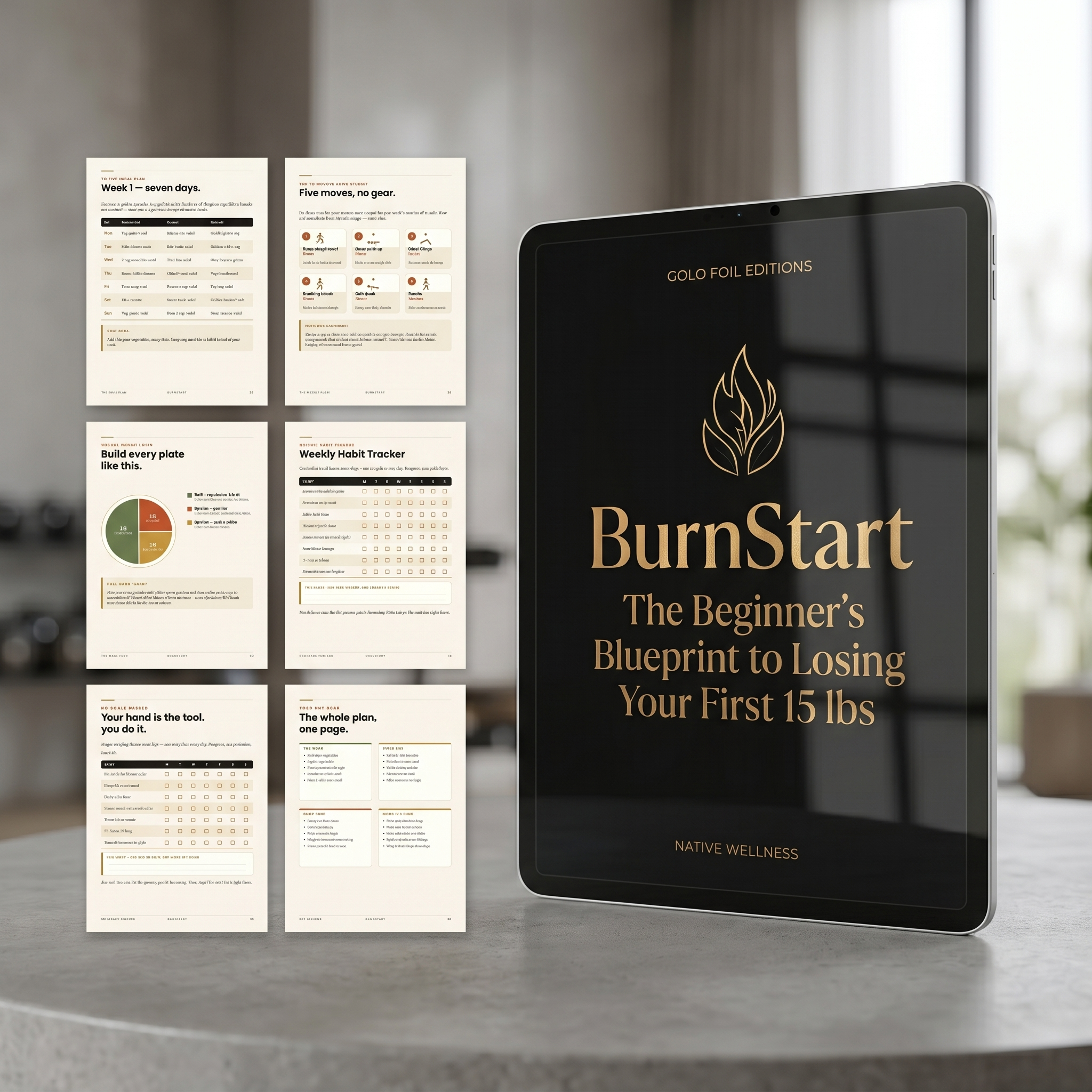 BurnStart — The Beginner's Blueprint to Losing Your First 15 lbs