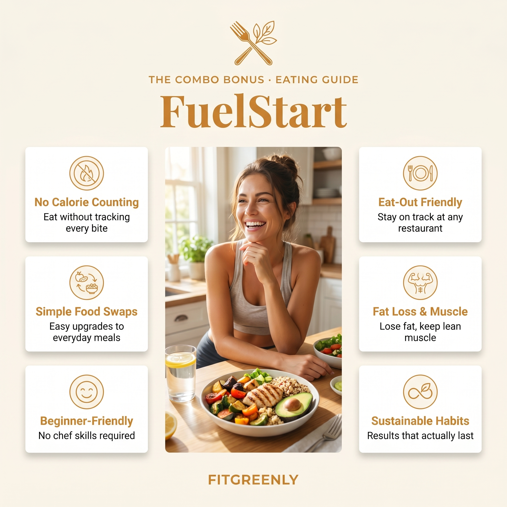 FuelStart — The Simple Eating Guide for Fat Loss & Muscle
